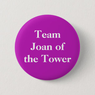Joan of the Tower, Queen of Scotland Ronde Button 5,7 Cm