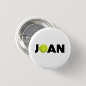 Joan Tennis Ronde Button 3,2 Cm (Voorkant /achterkant)