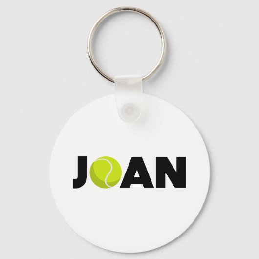 Joan Tennis Sleutelhanger (Voorkant)