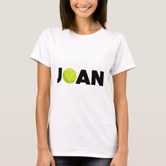 Joan Tennis T-shirt (Voorkant)