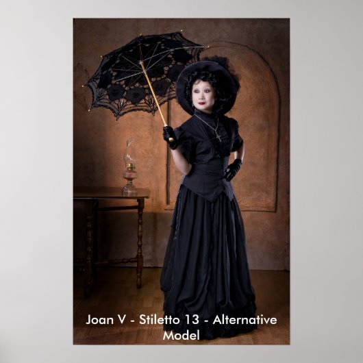Joan V - Stiletto 13 - Alt Model Poster (Voorkant)