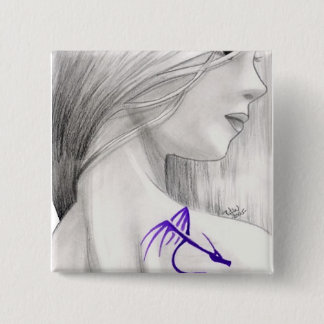 Joan Vierkante Button 5,1 Cm