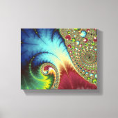 Joanie 50 Fractal Art Canvas Afdruk (Voorkant)