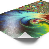 Joanie 50 Fractal Art Foto Afdruk (Hoek)