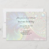 Joanie 50 Fractal Art Kaart (Achterkant)