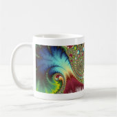 Joanie 50 Fractal Art Koffiemok (Links)