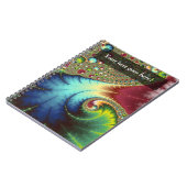 Joanie 50 Fractal Art Notitieboek (Linkerzijde)