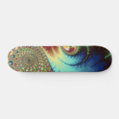 Joanie 50 Fractal Art Skateboard (Horizontaal)