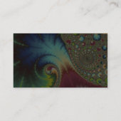 Joanie 50 Fractal Art Visitekaartje (Achterkant)