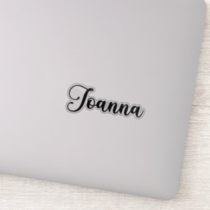 Joanna Naam - Handgeschreven kalligrafie Sticker