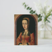 Joanna of Juana "The Mad" van Castilië Briefkaart (Staand voorkant)