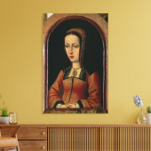 Joanna of Juana "The Mad" van Castilië Canvas Afdruk (Insitu (Woonkamer))
