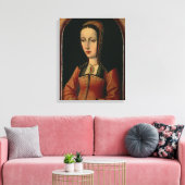 Joanna of Juana "The Mad" van Castilië Canvas Afdruk (Insitu (Woonkamer))