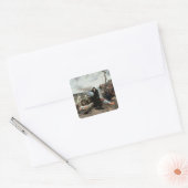 Joanna the Mad Vierkante Sticker (Envelop)