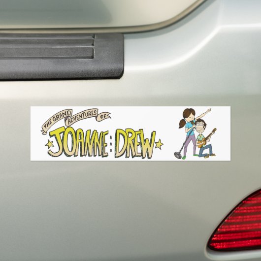Joanne en Drew - De Bumpersticker (Op auto)