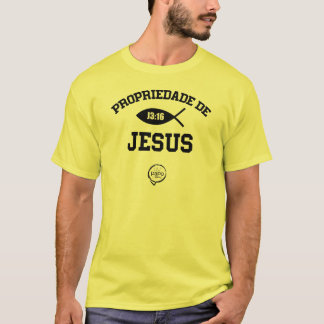 JOÃO 3:16 - Propriedade de Jesus T-shirt