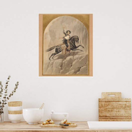 Joaquin Murieta (1169A) Poster (Keuken)