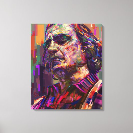 Joaquin phoenix canvas afdruk (Voorkant)