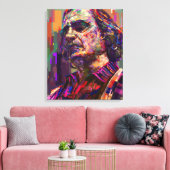 Joaquin phoenix canvas afdruk (Insitu (Woonkamer))