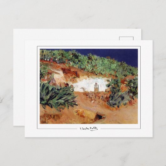 Joaquín Sorolla #148 - Kunstmatig Briefkaart (Voorkant / Achterkant)