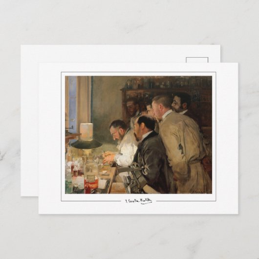 Joaquín Sorolla #14 - Fijne Kunst Briefkaart (Voorkant / Achterkant)