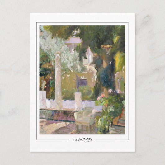 Joaquín Sorolla #16 - Kunst Postkaart (Voorkant)