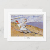 Joaquín Sorolla #18 - Fijne Kunst Briefkaart (Voorkant / Achterkant)