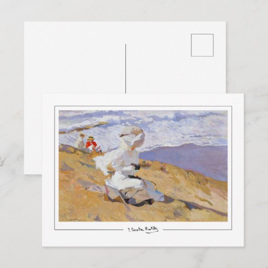 Joaquín Sorolla #18 - Fijne Kunst Briefkaart (Voorkant / Achterkant)