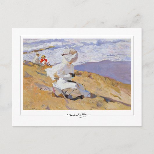 Joaquín Sorolla #18 - Kunstkaart Briefkaart (Voorkant)