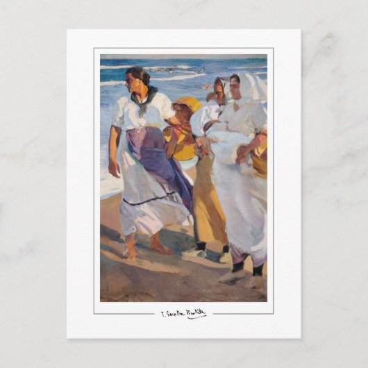 Joaquín Sorolla #1 - Kunst Postkaart (Voorkant)