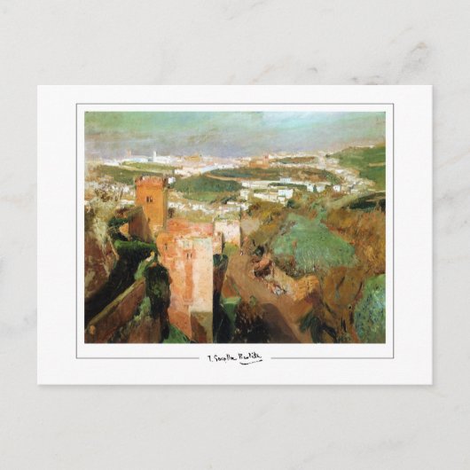 Joaquín Sorolla #254 - Kunstkaart Briefkaart (Voorkant)