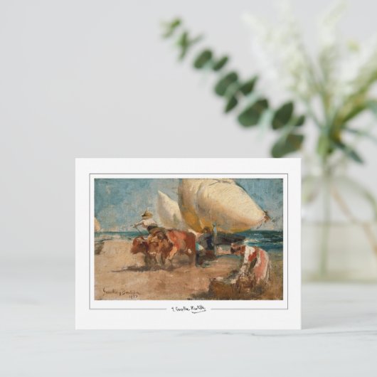 Joaquín Sorolla #26 - Fijne Kunst Briefkaart (Staand voorkant)