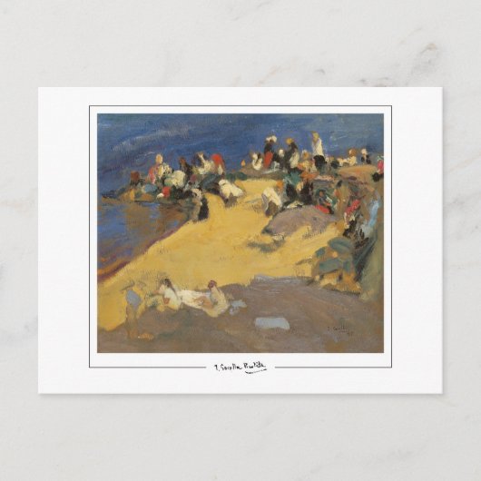 Joaquín Sorolla #2 - Kunst Postkaart (Voorkant)