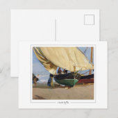 Joaquín Sorolla #338 - Kunstposter Briefkaart (Voorkant / Achterkant)