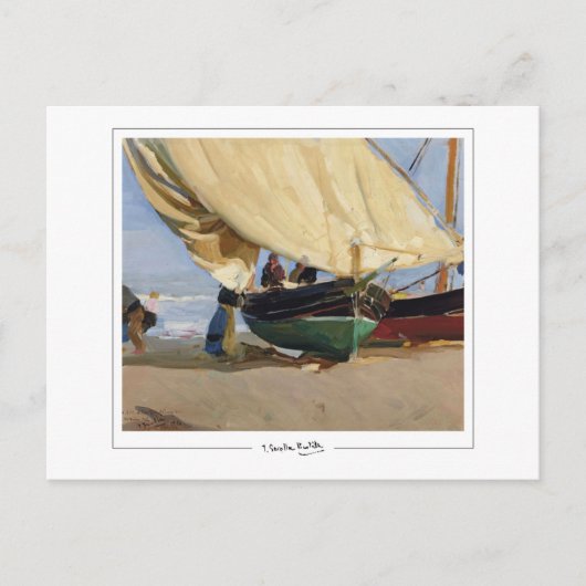 Joaquín Sorolla #338 - Kunstposter Briefkaart (Voorkant)