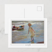 Joaquín Sorolla #426 - Kunstmatig Briefkaart (Voorkant / Achterkant)