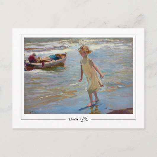 Joaquín Sorolla #426 - Kunstmatig Briefkaart (Voorkant)