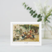 Joaquín Sorolla #442 - Kunstkaart Briefkaart (Staand voorkant)