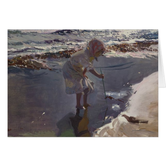 Joaquin Sorolla - Buscando Mariscos (Voorkant Horizontaal)