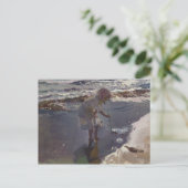 Joaquin Sorolla - Buscando Mariscos Briefkaart (Staand voorkant)