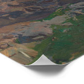 Joaquin Sorolla - Castle of San Servando, Toledo Poster (Hoek)