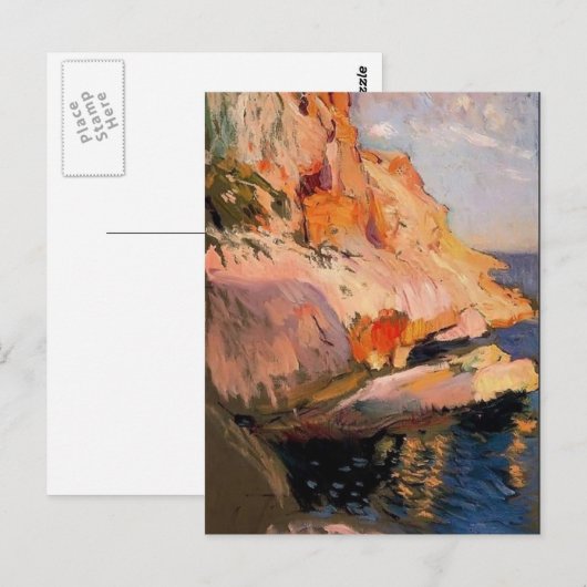 Joaquín Sorolla- Cave in San Antonio, Javea Briefkaart (Voorkant / Achterkant)