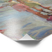 Joaquin Sorolla - De drie zussen Foto Afdruk (Hoek)