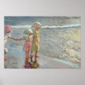 Joaquin Sorolla - De drie zussen Poster (Voorkant)
