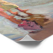 Joaquin Sorolla - De drie zussen Poster (Hoek)