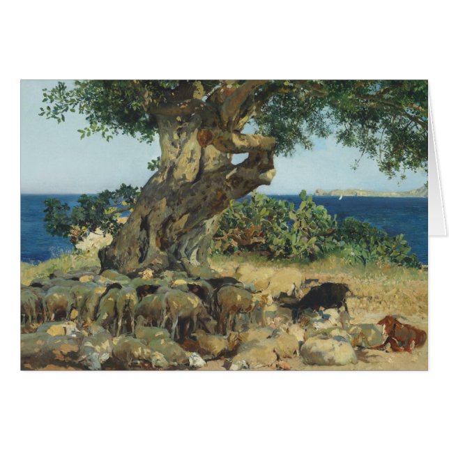 Joaquin Sorolla - de Johannesbroodboom (Voorkant Horizontaal)