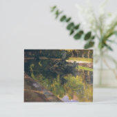Joaquín Sorolla- Fontein de Neptune, La Granja Briefkaart (Staand voorkant)