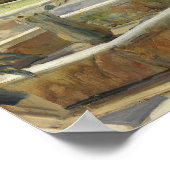 Joaquin Sorolla - Giet in een binnenplaats Poster (Hoek)