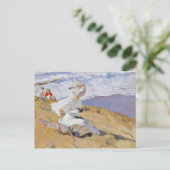 Joaquin Sorolla - Het moment vastleggen Briefkaart (Staand voorkant)