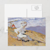 Joaquin Sorolla - Het moment vastleggen Briefkaart (Voorkant / Achterkant)